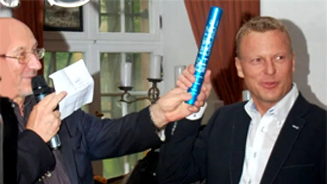 Staffelübergabe an Siegfried Gruber